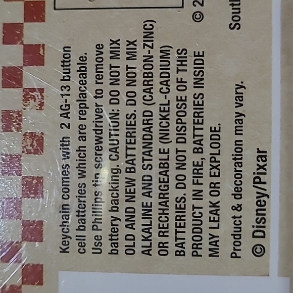 Disney Pixar Cars Mater Light-up Keychain 2006 - Picture 9 of 16